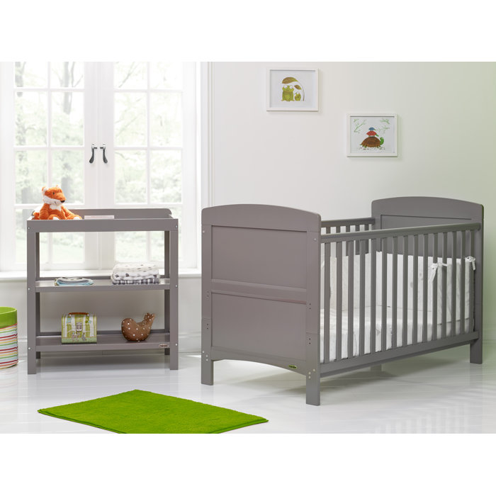Obaby Grace Cot Bed 2Piece Nursery Furniture Set Wayfair.co.uk